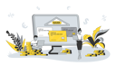 پیش‌نمایش فایل online-banking-service-6430933 از پک مجموعه متنوع
