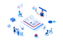پیش‌نمایش فایل business-training-6430907 از پک متنوع – سبک ایزومتریک