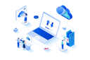 پیش‌نمایش فایل cloud-computing-6430908 از پک متنوع – سبک ایزومتریک