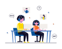 پیش‌نمایش فایل technical-support-team-on-service-6430640 از پک مرکز تماس