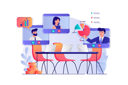 پیش‌نمایش فایل online-business-conference-6431021 از پک مجموعه متنوع