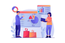 پیش‌نمایش فایل woman-and-man-analyzes-financial-data-6430977 از پک مجموعه متنوع