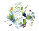 پیش‌نمایش فایل mobile-organizer-people-manage-work-tasks-making-schedules-lists-marks-meetings-on-online-calendar-and-organized-time-using-application-6991183 از پک کسب‌وکار و حرفه‌ای