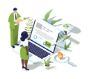 پیش‌نمایش فایل people-signing-e-contract-at-laptop-6991176 از پک کسب‌وکار و حرفه‌ای