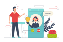 پیش‌نمایش فایل customer-support-6991238 از پک حرفه