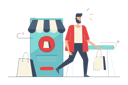 پیش‌نمایش فایل mobile-shopping-6991247 از پک حرفه