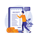 پیش‌نمایش فایل bill-payment-slip-6991965 از پک رسید الکترونیکی