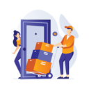 پیش‌نمایش فایل deliveryman-pushing-cart-6991945 از پک تحویل