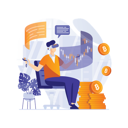 پیش‌نمایش فایل boy-investing-in-bitcoin-using-metaverse-6992041 از پک متاورس