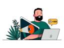 پیش‌نمایش فایل businessman-do-digital-marketing-8566227 از پک بازاریابی دیجیتال