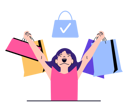 پیش‌نمایش فایل girl-holding-shopping-bag-8602661 از پک خرید