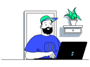 پیش‌نمایش فایل beard-man-developing-website-at-workplace-8566357 از پک نرم‌افزار برنامه‌نویسی