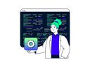 پیش‌نمایش فایل female-engineer-developing-website-8566362 از پک نرم‌افزار برنامه‌نویسی