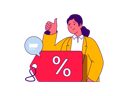 پیش‌نمایش فایل young-girl-showing-thumb-up-for-shopping-8566418 از پک خرید