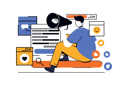 پیش‌نمایش فایل social-media-marketing-9957266 از پک تکنولوژی