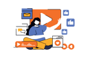 پیش‌نمایش فایل woman-creating-video-content-for-online-blog-9957230 از پک تکنولوژی