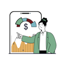پیش‌نمایش فایل woman-analyzing-business-data-10004631 از پک امور مالی