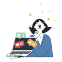 پیش‌نمایش فایل addicted-with-social-media-10004662 از پک اینترنت و اعتیاد
