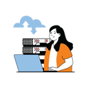 پیش‌نمایش فایل woman-working-on-cloud-computing-10190742 از پک رایانش ابری