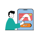 پیش‌نمایش فایل man-buying-product-online-through-card-10191005 از پک بانکداری موبایل