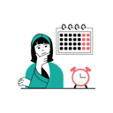 پیش‌نمایش فایل freelancer-managing-schedule-for-work-10190954 از پک فریلنسری