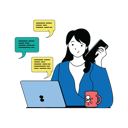 پیش‌نمایش فایل freelancing-girl-working-on-laptop-10190963 از پک فریلنسری