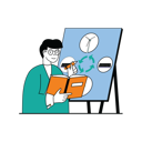 پیش‌نمایش فایل teacher-teaching-about-renewable-energy-to-their-students-10190948 از پک انرژی سبز