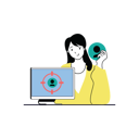 پیش‌نمایش فایل female-working-on-user-target-10234331 از پک هدف و مخاطب