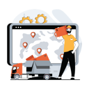 پیش‌نمایش فایل delivery-man-loading-truck-10243364 از پک تحویل