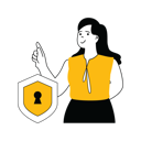 پیش‌نمایش فایل young-lady-showing-security-10554968 از پک فعالیت افراد