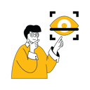 پیش‌نمایش فایل young-man-showing-eye-scanning-10554993 از پک فعالیت افراد