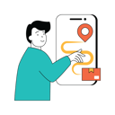 پیش‌نمایش فایل delivery-route-10584129 از پک فعالیت تجاری