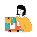 پیش‌نمایش فایل delivery-truck-10584149 از پک فعالیت تجاری