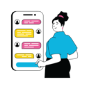 پیش‌نمایش فایل businesswoman-is-analyzing-customer-response-10584379 از پک فعالیت تجاری