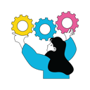 پیش‌نمایش فایل businesswoman-is-setting-up-management-10584370 از پک فعالیت تجاری