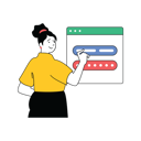 پیش‌نمایش فایل lady-presenting-website-login-id-and-password-10584298 از پک فعالیت تجاری