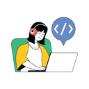 پیش‌نمایش فایل software-programmer-working-on-programming-10584301 از پک فعالیت تجاری