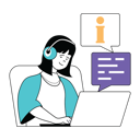پیش‌نمایش فایل girl-giving-online-support-10584201 از پک فعالیت تجاری