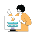 پیش‌نمایش فایل lady-showing-user-account-detail-10584198 از پک فعالیت تجاری