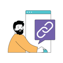 پیش‌نمایش فایل man-doing-online-link-10584207 از پک فعالیت تجاری