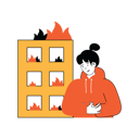 پیش‌نمایش فایل fire-in-building-10554854 از پک فعالیت افراد