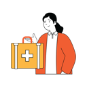 پیش‌نمایش فایل girl-is-carrying-medical-bag-10554862 از پک فعالیت افراد