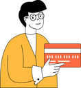 پیش‌نمایش فایل boy-is-doing-card-payment-11186529 از پک تجارت موبایل