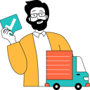 پیش‌نمایش فایل man-is-delivering-products-on-time-11186514 از پک تجارت موبایل