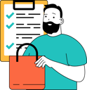 پیش‌نمایش فایل shopping-checklist-11186534 از پک تجارت موبایل