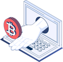 پیش‌نمایش فایل online-bitcoin-investment-11185502 از پک ارز دیجیتال