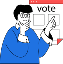 پیش‌نمایش فایل boy-gives-vote-on-ballot-paper-11191425 از پک آنلاین و وتینگ