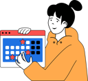 پیش‌نمایش فایل girl-marks-the-voting-day-in-calendar-11191445 از پک آنلاین و وتینگ