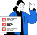 پیش‌نمایش فایل girl-shows-thumbs-up-after-giving-her-vote-11191429 از پک آنلاین و وتینگ