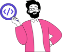 پیش‌نمایش فایل man-doing-code-research-11193192 از پک برنامه‌نویسی